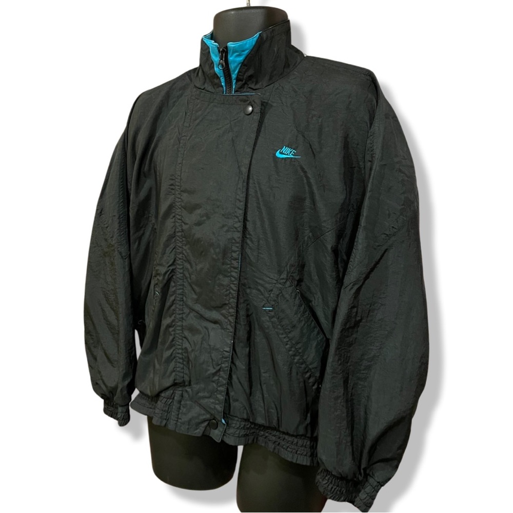 Nike Men's Black and Blue Jacket